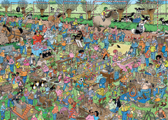 Jumbo - Jan Van Haasteren The Dutch Craft Market 1000 Piece Adult's Jigsaw Puzzle