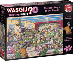 Jumbo - WASGIJ? Destiny #1 Best Days of Our Lives 1000 Piece Adult's Jigsaw Puzzle