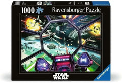 Ravensburger - Star Wars:TIE Fighter Cockpit 1000 Piece Adult's Jigsaw Puzzle