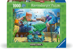 Ravensburger - Minecraft Mosaic 1000 Piece Adult's Jigsaw Puzzle