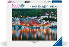 Ravensburger - Bergen, Norway 1000 Piece Puzzle