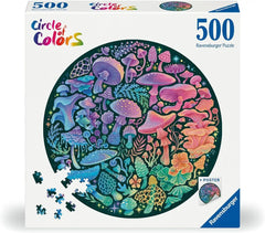 Ravensburger - Circle of Colours - Mushrooms 500 Piece Family Jigsaw Puzzle