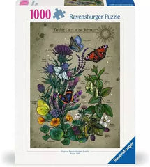 Ravensburger - AT: Life circle Butterfly 1000 Piece Adult's Jigsaw Puzzle