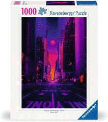 Ravensburger - New York in Neon 1000 Piece Adult's Jigsaw Puzzle