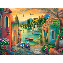 Ravensburger - European Villa Views 750 Piece Adult's Jigsaw Puzzle