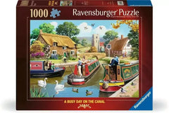 Ravensburger - A Busy Day on the Canal 1000 Piece Adult's Puzzle