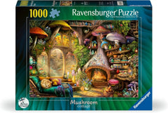 Ravensburger - Mushroom Cottage 1000 Piece Adult's Puzzle
