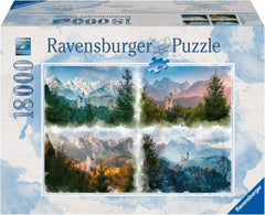 Ravensburger - Neuschwanstein Castle Puzzle 18000 Piece Adult's Jigsaw Puzzle
