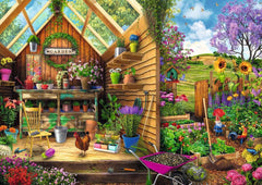 Ravensburger - Gardener's Getaway 300 Piece Large Format Puzzle