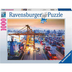 Ravensburger - Hamburg Container Port 1000 Piece Jigsaw Puzzle