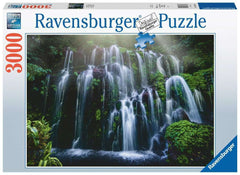 Ravensburger - Waterfall Retreat, Bali 3000 Piece Adult's Jigsaw Puzzle