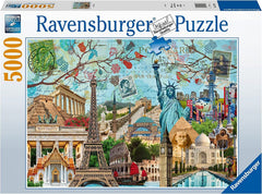 Ravensburger - Big City Collage 5000 Piece Jigsaw Puzzle