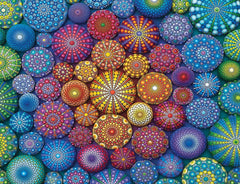 Ravensburger - Radiating Rainbow Mandalas 2000 Piece Adult's Jigsaw Puzzle