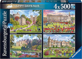 Ravensburger - Happy Days No. 5 Royal Residences 500 Piece Adult's Jigsaw Puzzle 4x500