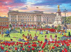 Ravensburger - Happy Days No. 5 Royal Residences 500 Piece Adult's Jigsaw Puzzle 4x500