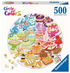 Ravensburger - Circle of Colours - Desserts 500 Piece Family Jigsaw Puzzle