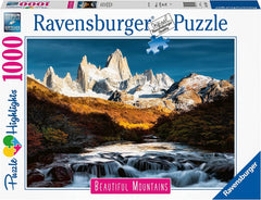 Ravensburger - Beautiful Mountains, Mount Fitz Roy, Patagonia 1000 Piece Puzzle