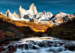 Ravensburger - Beautiful Mountains, Mount Fitz Roy, Patagonia 1000 Piece Puzzle