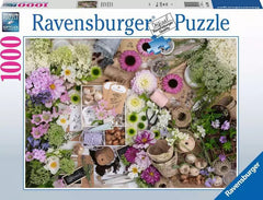 Ravensburger - For the Love of Flowers 1000 Piece Adult's Jigsaw Puzzle
