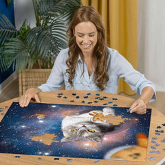 Ravensburger - Cats in Outer Space 1500 Adult's Jigsaw Puzzle