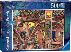 Ravensburger - Ludicrous Library (Colin Thompson) 500 Piece Jigsaw Puzzle