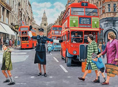 Ravensburger - Happy Days No 6 - Work Day Memories Puzzle 4x500 Pieces