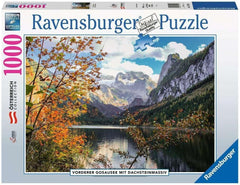 Ravensburger - Vorderer Gosausee mit Dachsteinmassiu 1000 Piece Puzzle