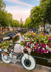 Ravensburger - Bicycle and Flowers in Amsterdam 1000 Piece Jigsaw Puzzle