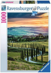 Ravensburger - Val d'Orcia, Tuscany 1000 Piece Adult's Jigsaw Puzzle