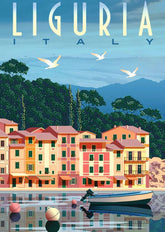 Ravensburger - Postcard From Liguria, Italy 1000 Piece Jigsaw Puzzle