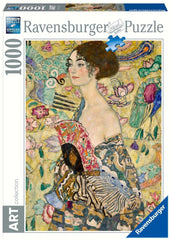 Ravensburger - Klimt: Lady with a Fan 1000 Piece Jigsaw Puzzle