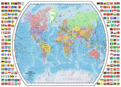 Ravensburger - Political World Map 1000 Piece Puzzle