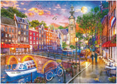 Ravensburger - Amsterdam Sunset 1000 Piece Adult's Jigsaw Puzzle