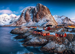 Ravensburger - Village on Lofoten Islands Puzzle 1000 Piece Puzzle