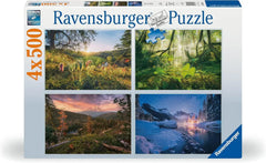 Ravensburger - Four Seasons 500 Piece Adult's Jigsaw Puzzle 4x500