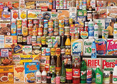 Gibsons - Shopping Basket 1980s 1000 Piece Jigsaw Puzzle