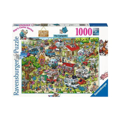 Ravensburger - Holiday Resort 1 - The Campsite 1000 Piece Jigsaw Puzzle