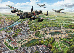 Gibsons - Wings Over Windsor 1000 Piece Jigsaw Puzzle