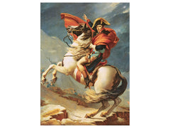 Eurographics - David, Napoleon Crossing The Alps 1000 Piece Jigsaw Puzzle