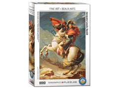 Eurographics - David, Napoleon Crossing The Alps 1000 Piece Jigsaw Puzzle