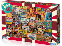 Gibsons - Spirit Of The 60's 1000 Piece Jigsaw Puzzle