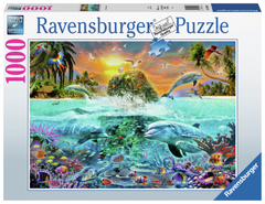 Ravensburger - Die Unterwasserinsel 1000 Piece Adult's Jigsaw Puzzle