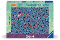 Ravensburger - Disney Stitch Challenge 1000 Piece Puzzle