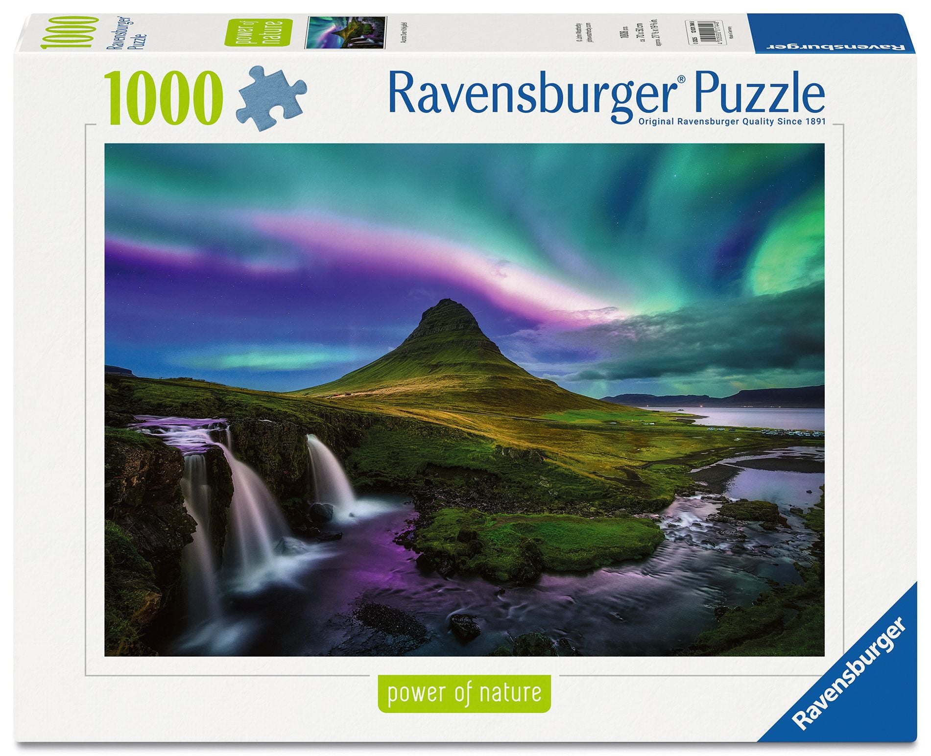 Ravensburger Aurora Over Kirkjufell 1000 Piece box
