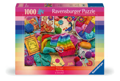 Ravensburger Vintage Knitting & Crochet 1000pc Puzzle