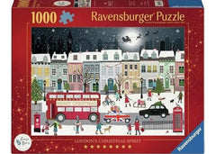 Ravensburger London's Christmas Spirit 1000 piece jigsaw puzzle