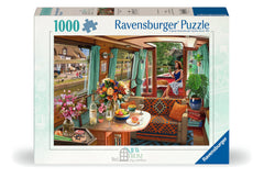 Ravensburger - View from My Window No 1: Canal Boat 1000 Piece Jigsaw Puzzle box