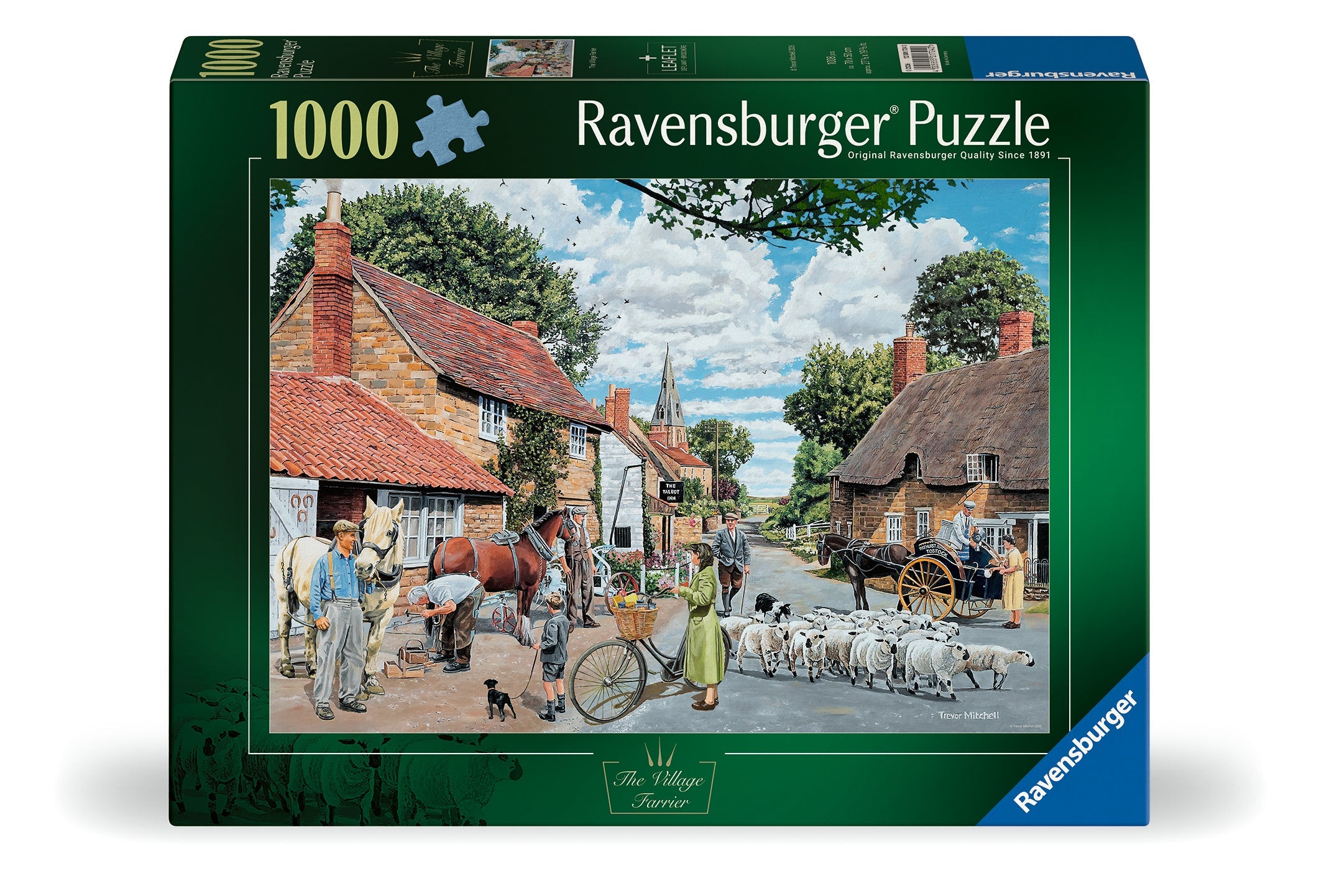 Ravensburger - The Village Farrier 1000 Piece Jigsaw Puzzle box
