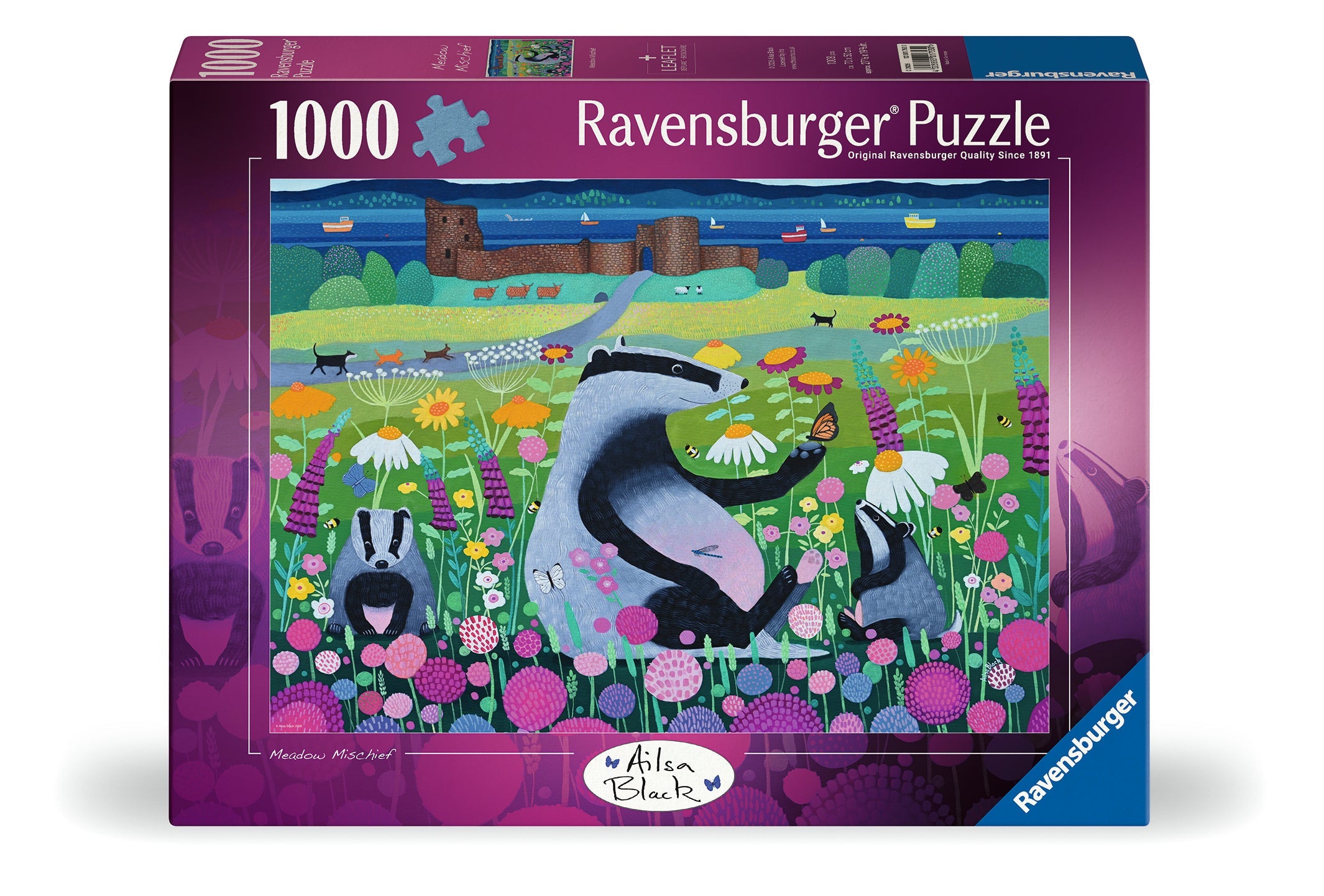 Ravensburger - Meadow Mischief 1000 Piece Jigsaw Puzzle