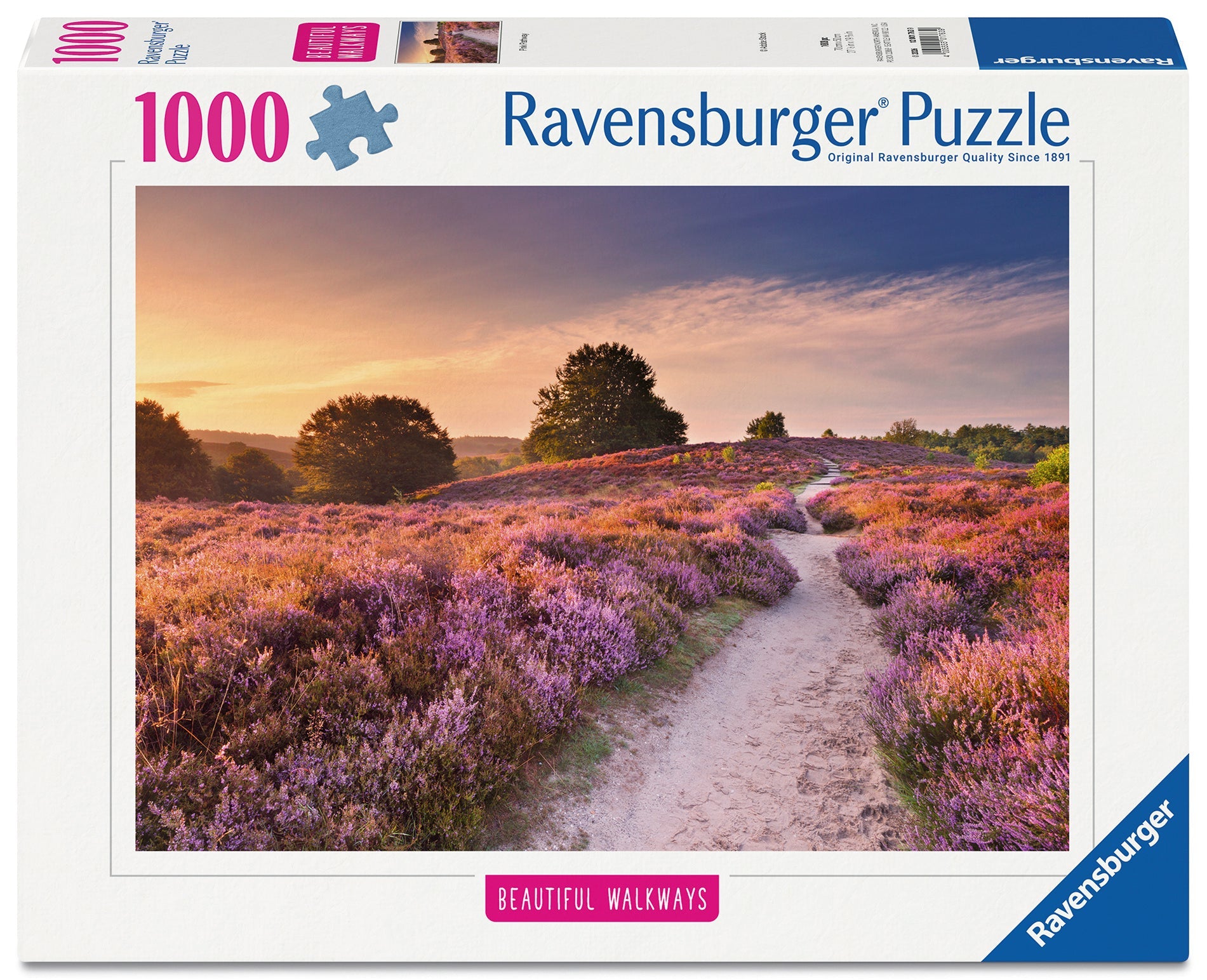 Ravensburger - Pink Pathway 1000 Piece Jigsaw Puzzle